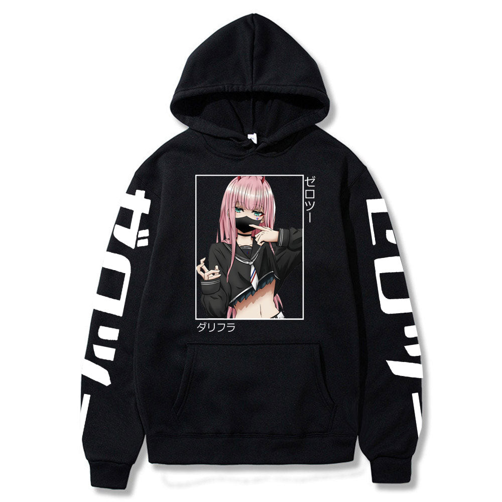 Darling In The Franxx Print Hoodies