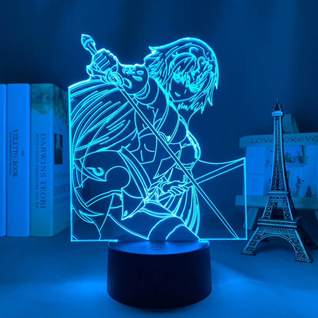 Fate Grand Order Jeanne Alter 3D Lamp