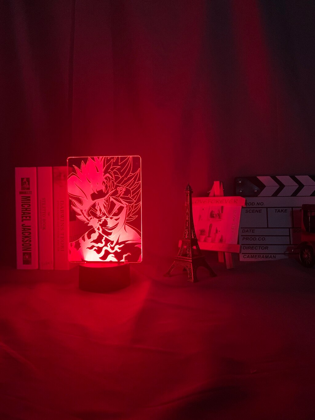 Black Clover Asta 3D Lamp