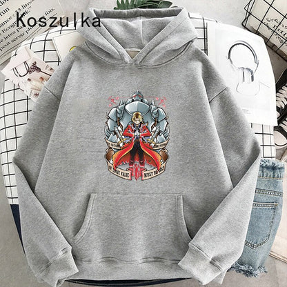 Fullmetal Alchemist Men Hoodie