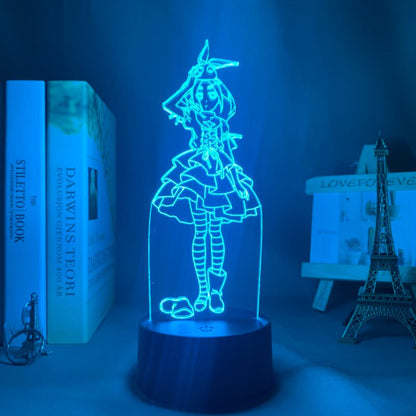 Bakemonogatari Yotsugi Ononoki 3D Lamp