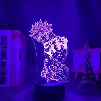 Fairy Tail Natsu Dragneel 3D Lamp