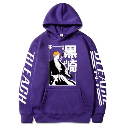 Bleach Kurosaki Ichigo Printed Hoodie