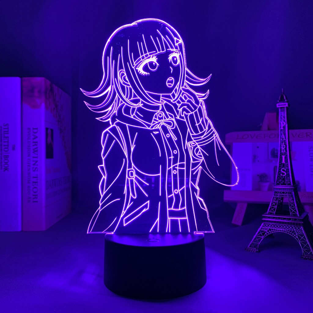 Danganronpa Chiaki Nanami 3D Lamp