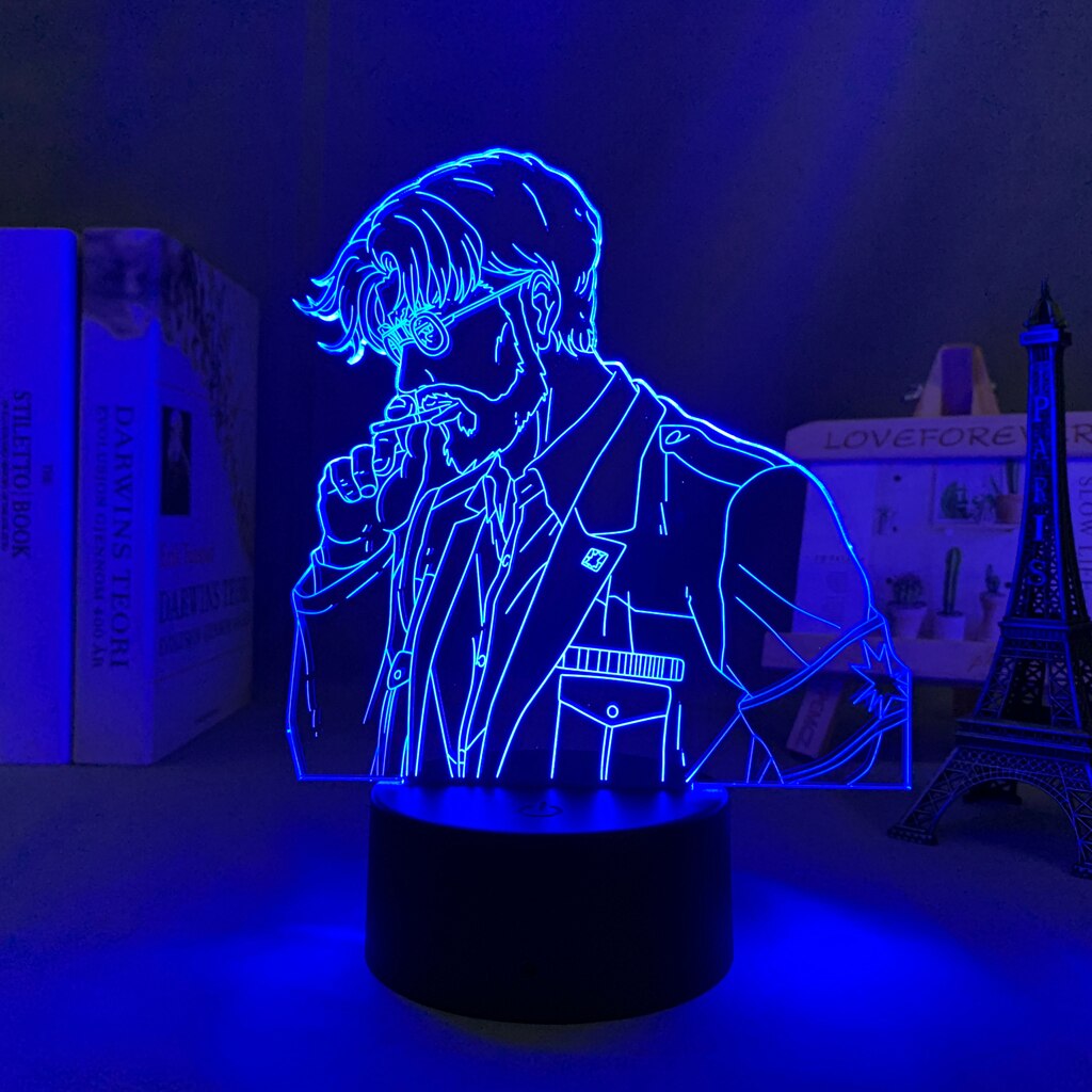 Attack on Titan Zeke Yeager 3D Lamp