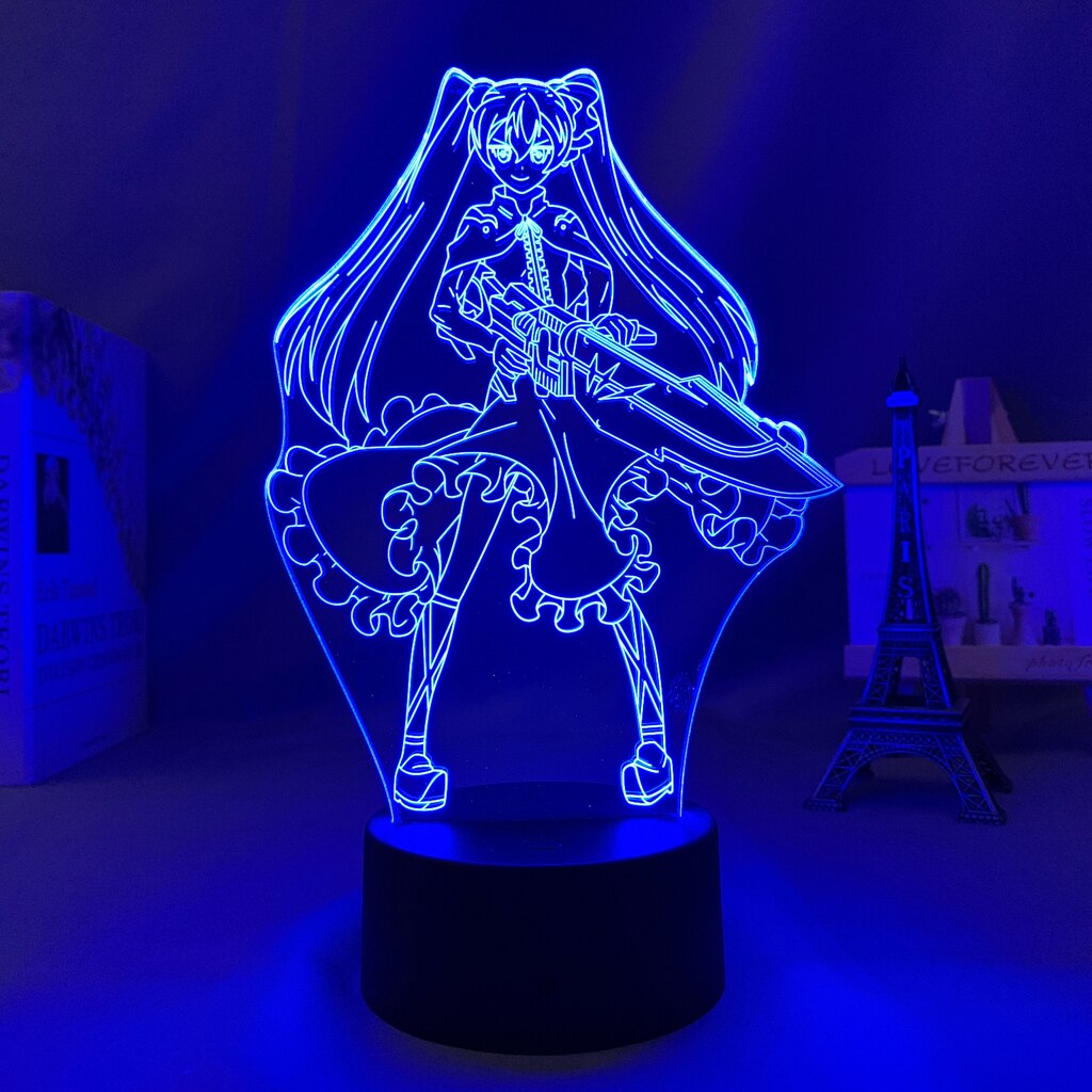 Akame Ga Kill Mine 3D Lamp