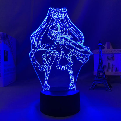 Akame Ga Kill Mine 3D Lamp