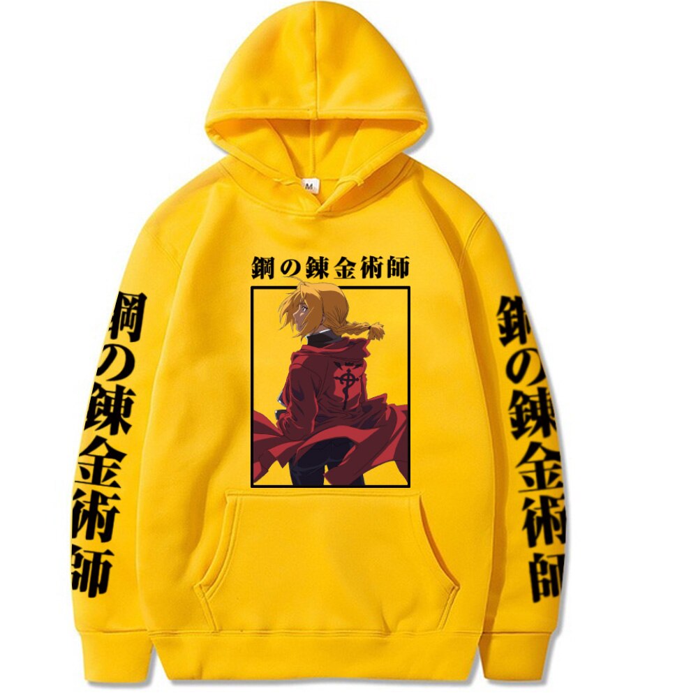 Fullmetal Alchemist Men Hoodies