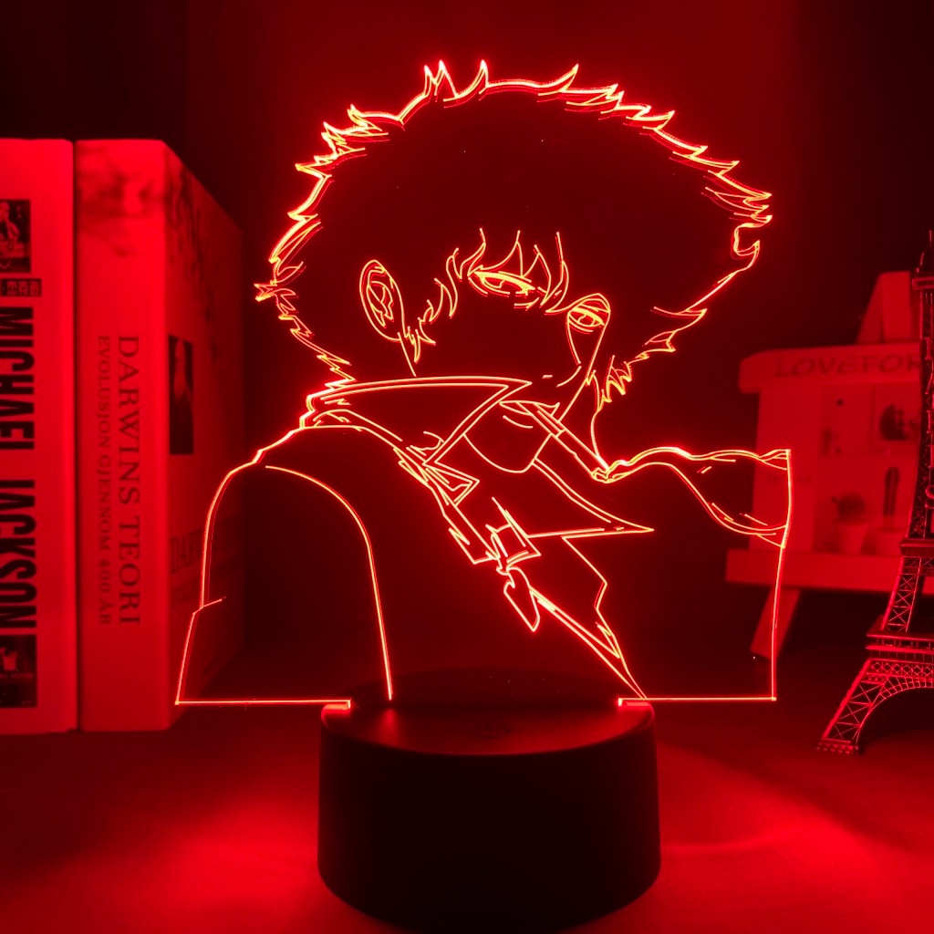 Cowboy Bebop Spike Spiegel 3D Lamp