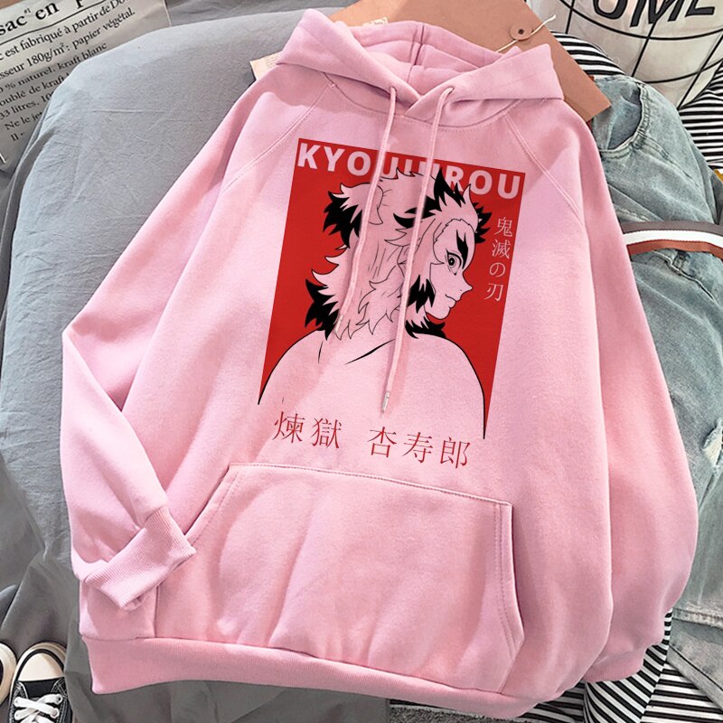 Demon Slayer Rengoku Kyoujurou Hoodies