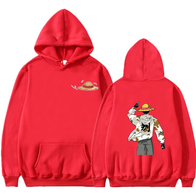 One Piece Luffy Design Hoodies