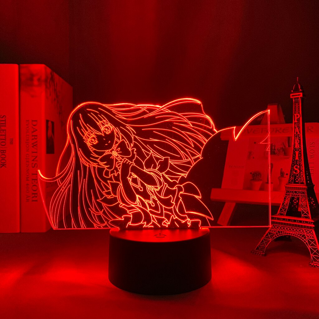 Date A Live Origami Tobiichi 3D Lamp