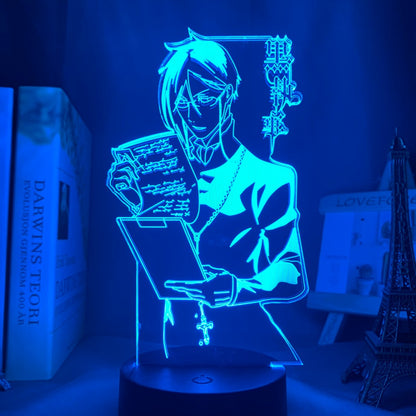 Black Butler Led 3D Lamp