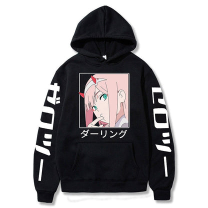 Darling In The Franxx Print Hoodies