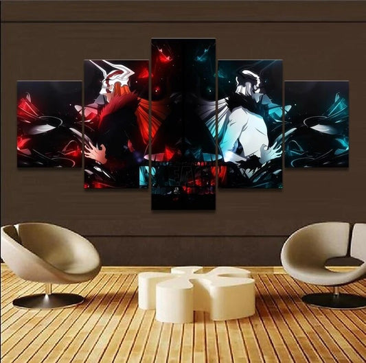 5 Pieces Bleach Wall Art Canvas