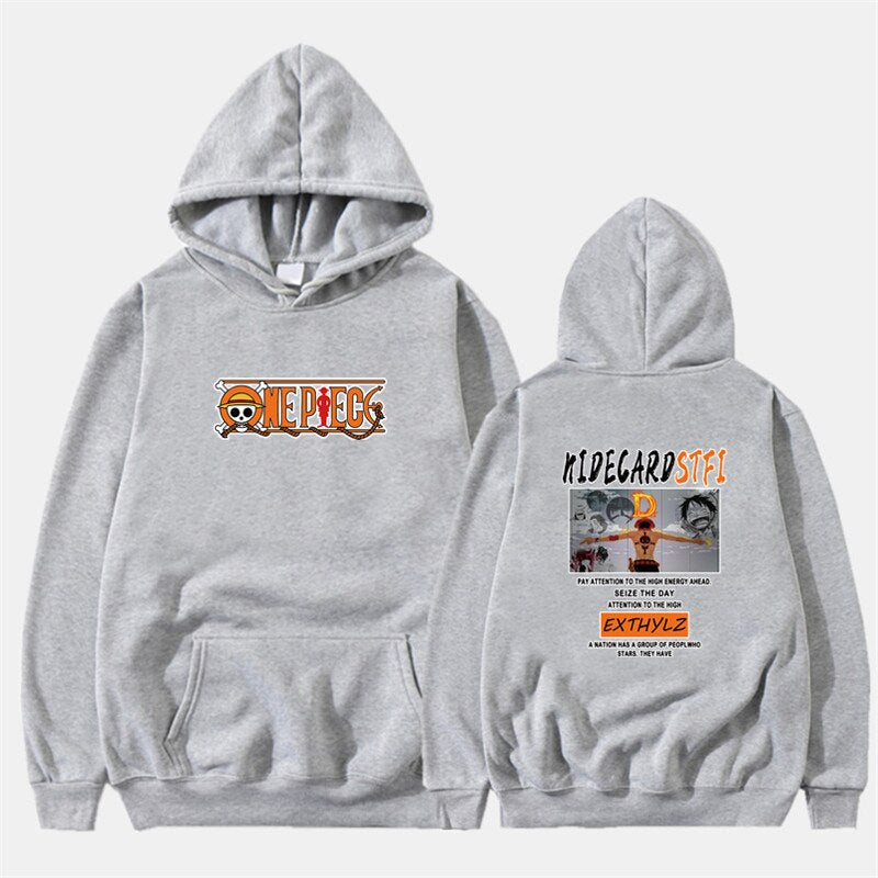 One Piece Luffy Design Hoodies