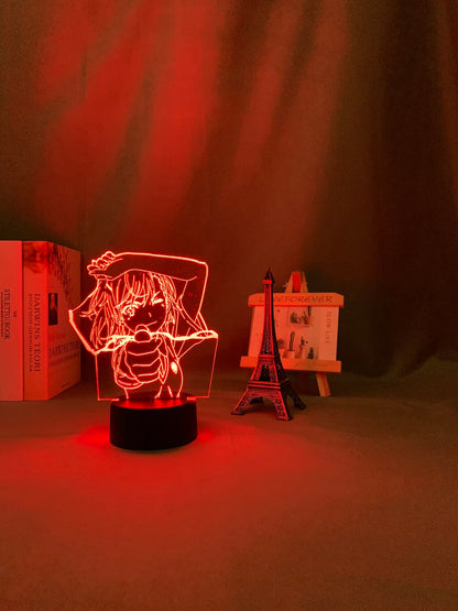 A Certain Scientific Railgun Misaka Mikoto 3D Lamp