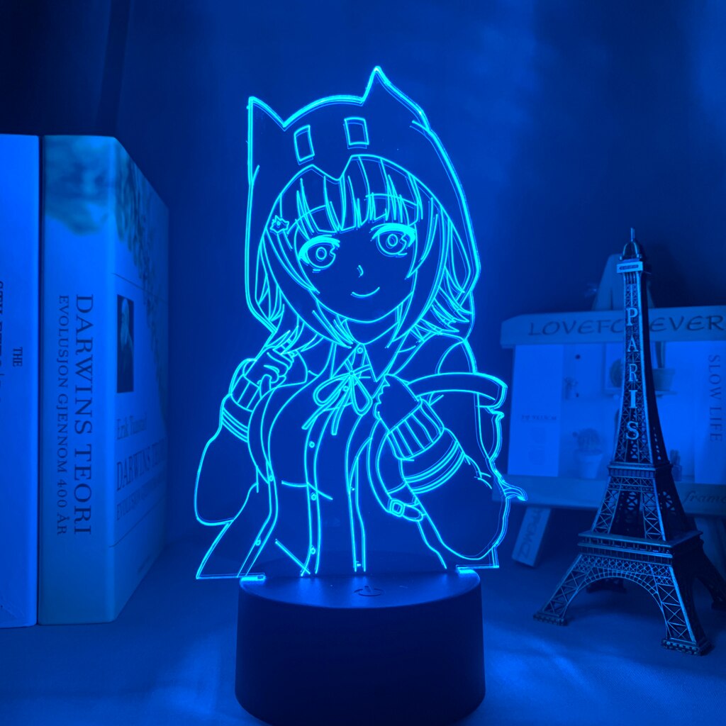 Danganronpa Chiaki Nanami 3D Lamp