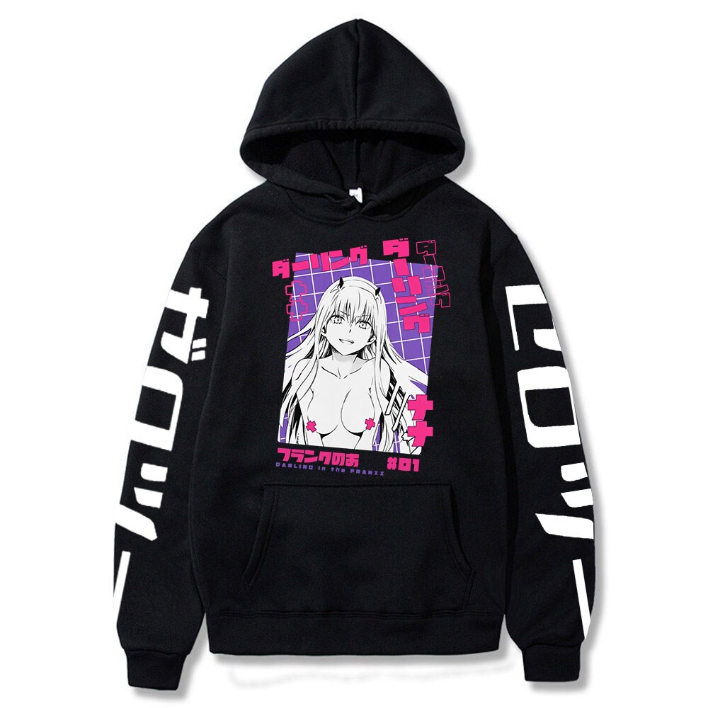 Darling In The Franxx Print Hoodies