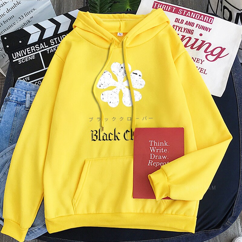 Black Clover Logo Hoodies