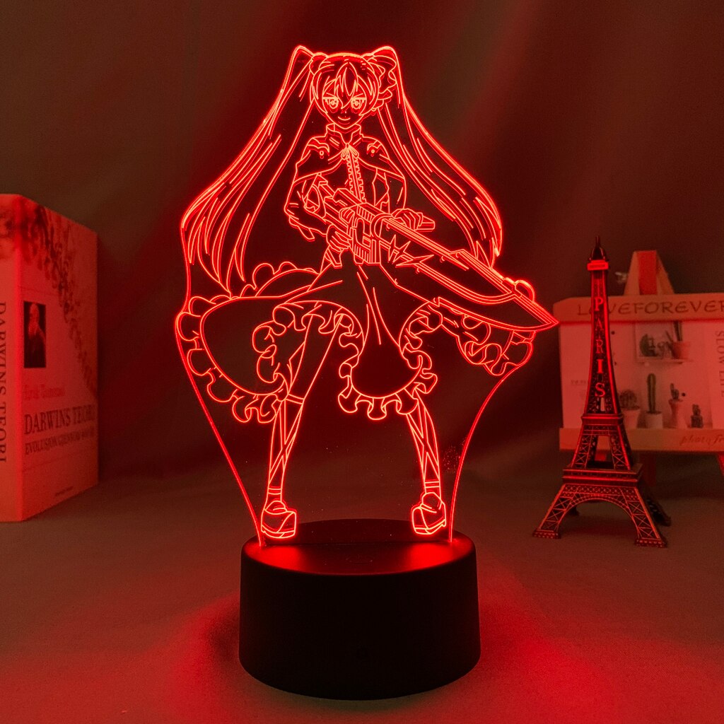 Akame Ga Kill Mine 3D Lamp