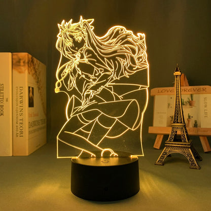 Fate Stay Night Rin Tohsaka 3D Lamp