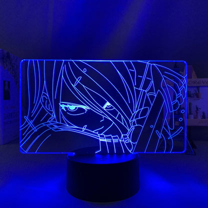 Fairy Tail Erza Scarlet 3D Lamp