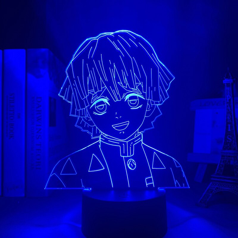 Kimetsu No Yaiba Zenitsu Agatsuma 3D Lamp