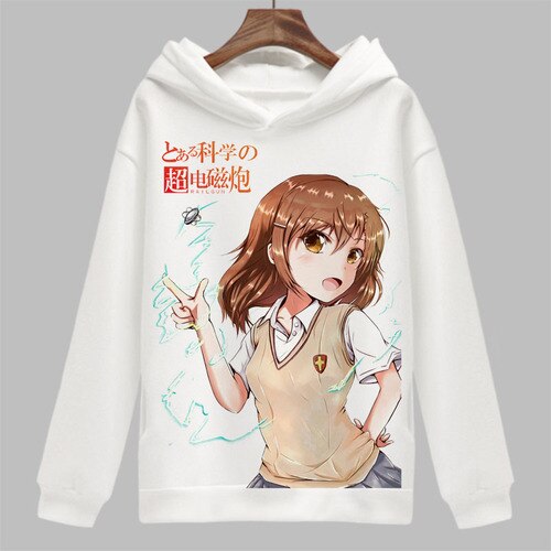 A Certain Scientific Railgun Print Hoodies