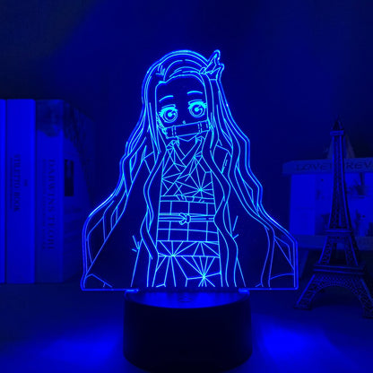 Demon Slayer Nezuko 3D Lamp