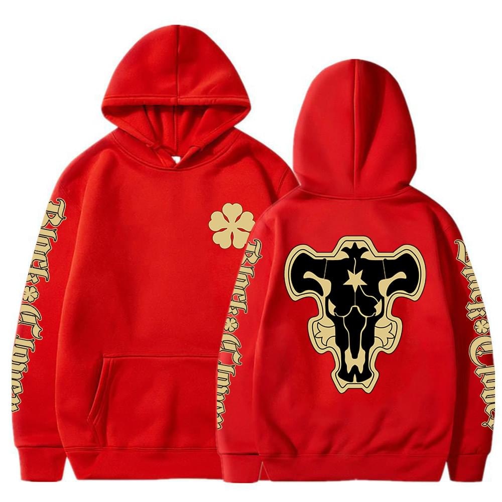 Black Clover Black Bulls Squad Emblem Hoodies