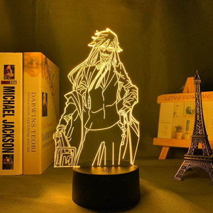 Black Butler Grell Sutcliff 3D Lamp