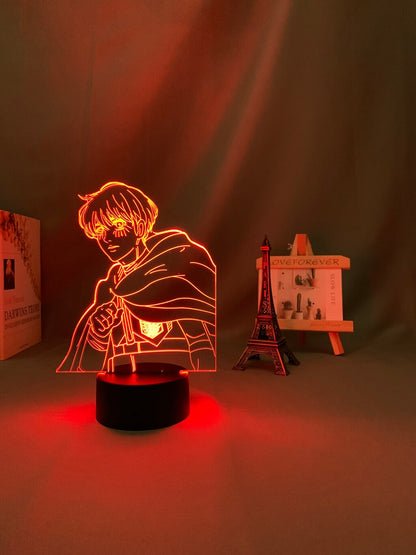 Attack on Titan 4 Armin Arlert 3D Lamp