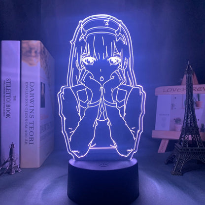 Darling In The Franxx 3D Lamp