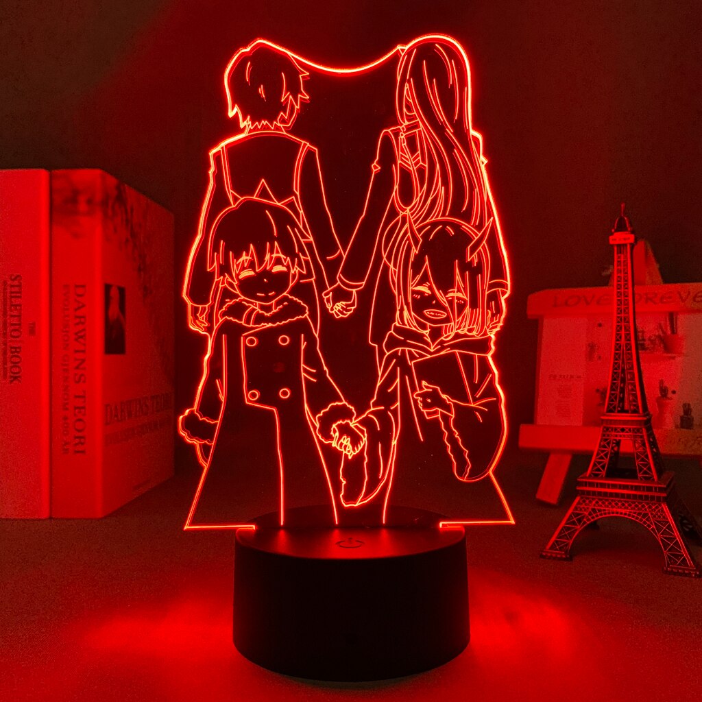 Darling In The Franxx 3D Lamp