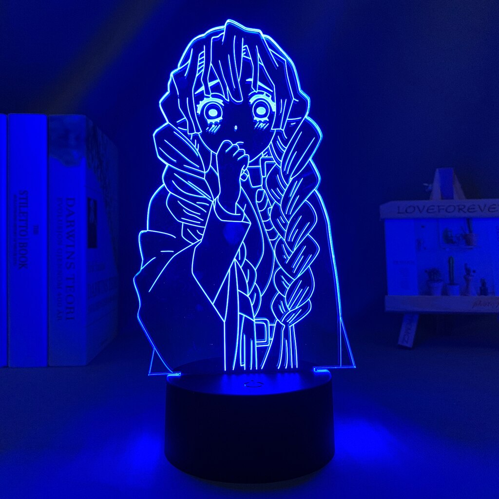 Kimetsu No Yaiba Mitsuri Kanroji 3D Lamp