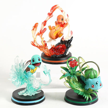 Pokemon Charmander Bulbasaur Squirtle PVC Figure