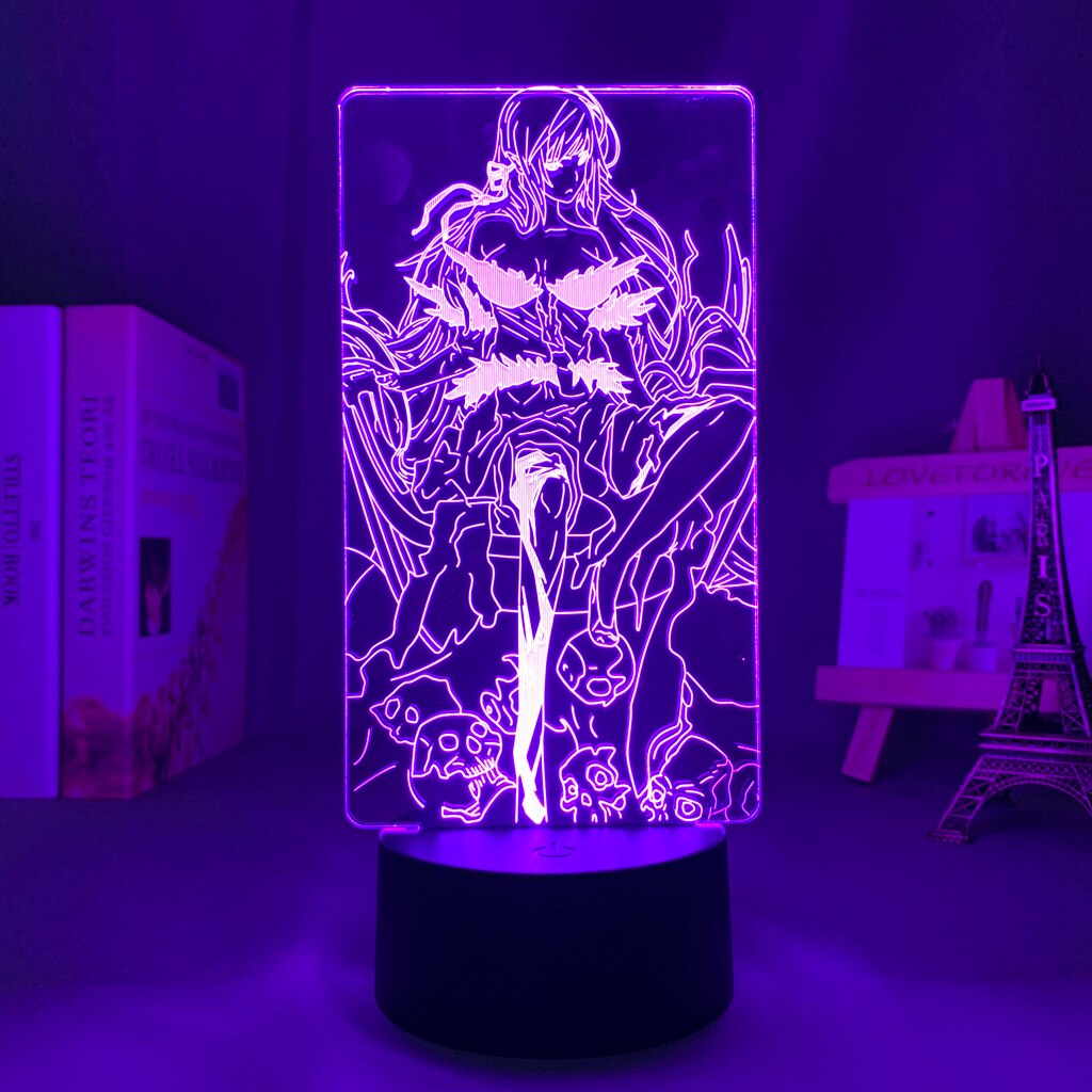 Bakemonogatari Shinobu Oshino 3D Lamp