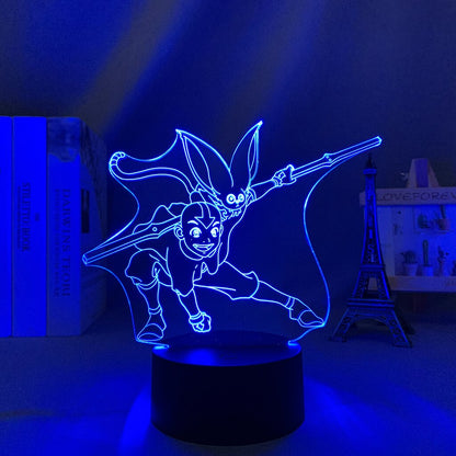 Avatar The Last Airbender Aang 3D Lamp