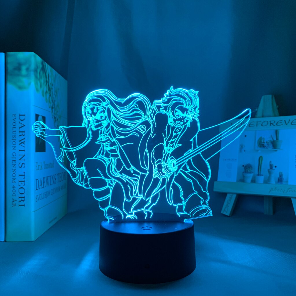 Demon Slayer Kimetsu No Yaiba 3D Lamp