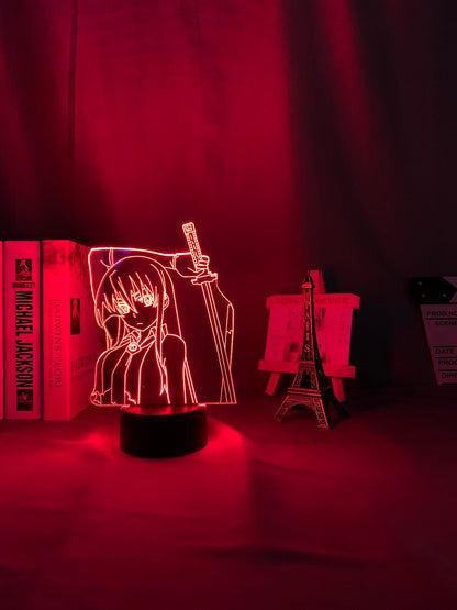 Akame Ga Kill LED Night 3D Lamp