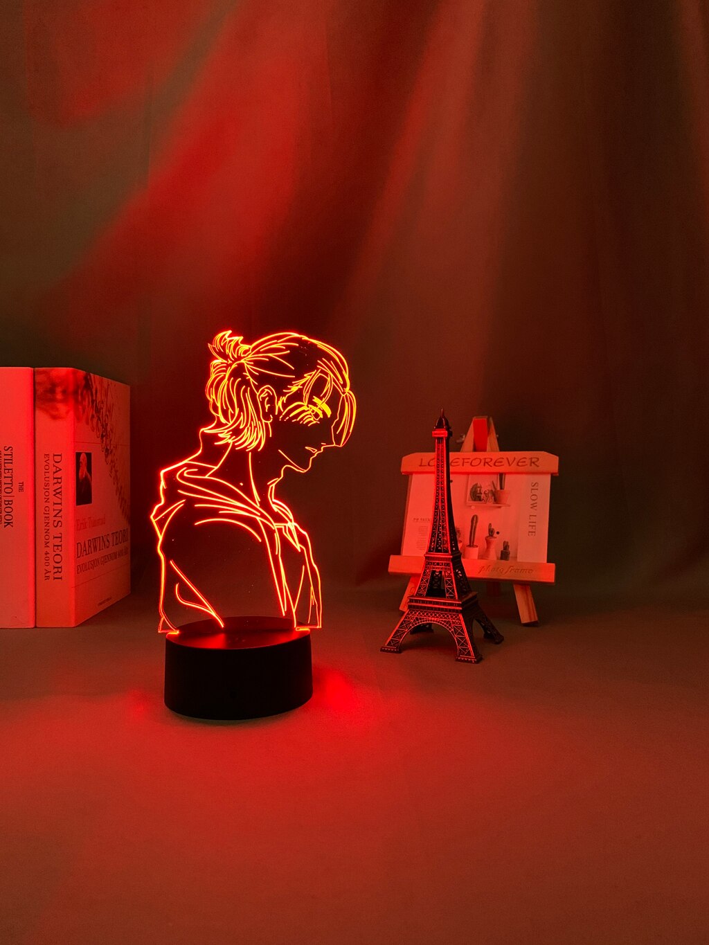 Attack on Titan 4 Eren Yeager 3D Lamp