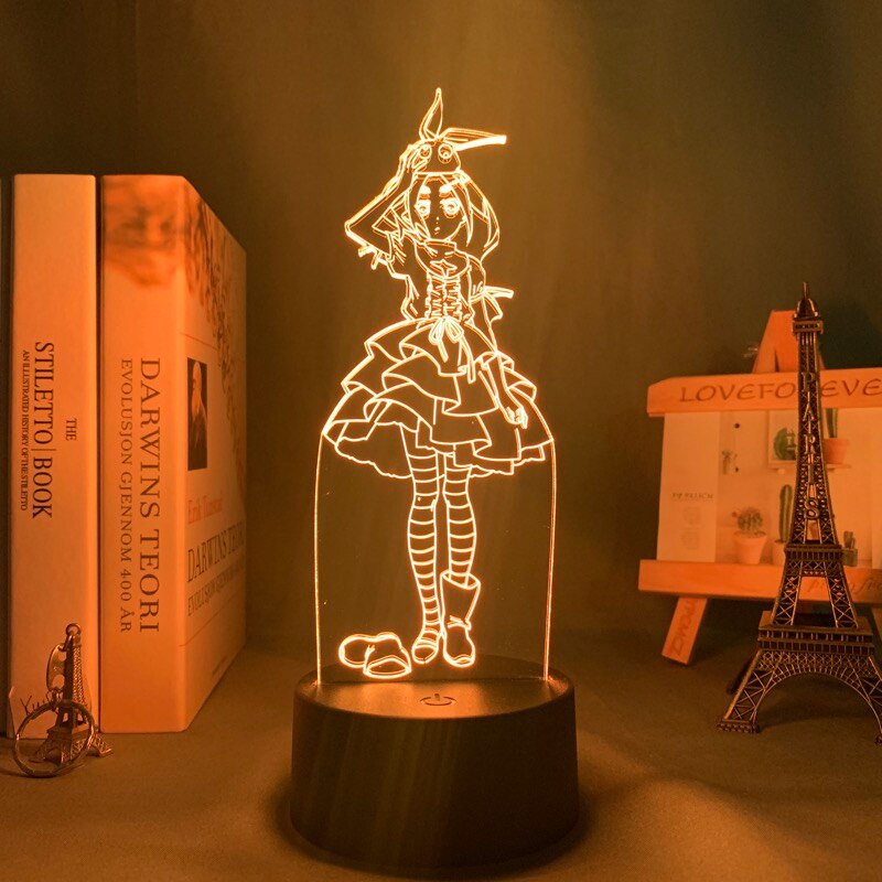 Bakemonogatari Yotsugi Ononoki 3D Lamp