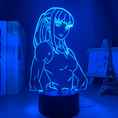 Fire Force Maki Oze 3D Lamp