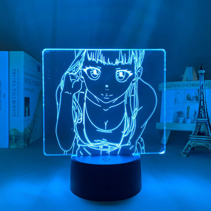 Fire Force Maki Oze 3D Lamp