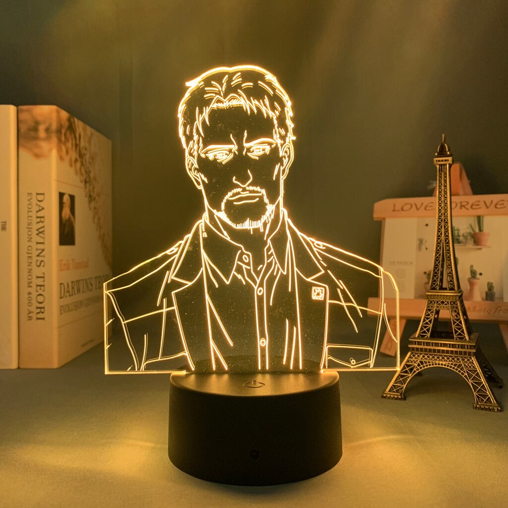 Attack on Titan Reiner Braun 3D Lamp