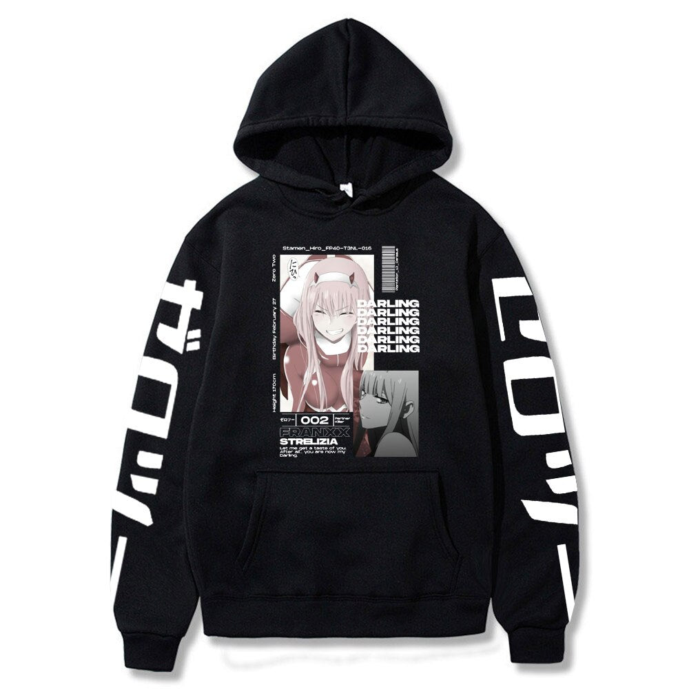 Darling In The Franxx Print Hoodies