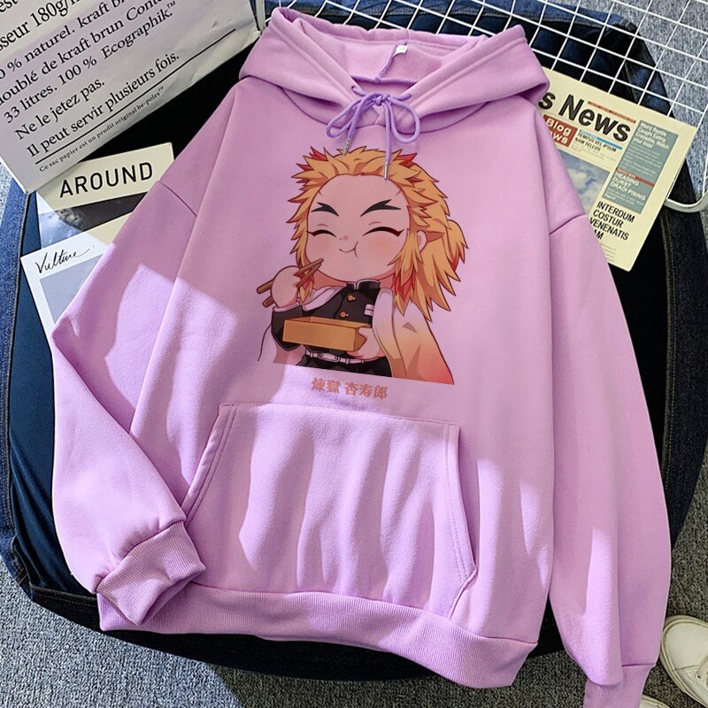 Demon Slayer Rengoku Kyoujurou Hoodies