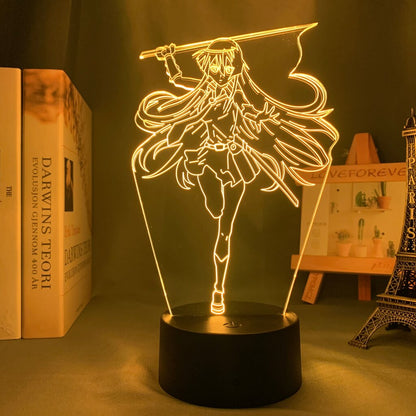 Akame Ga Kill Akame 3D Lamp