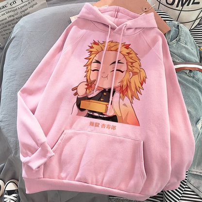 Demon Slayer Rengoku Kyoujurou Hoodies